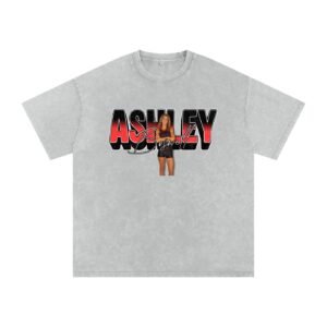 Ashley Boswell Snow Washed Oversized TEE - Image 3