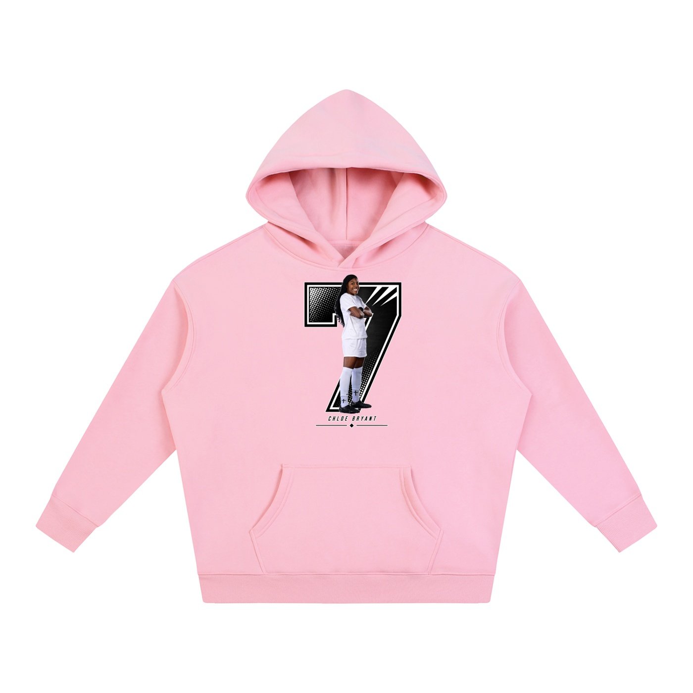 Chloe Bryant Oversize Fleeced Hoodie - Image 5