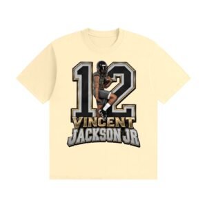 Vincent Jackson Jr Unisex Cotton T-Shirt - Image 3