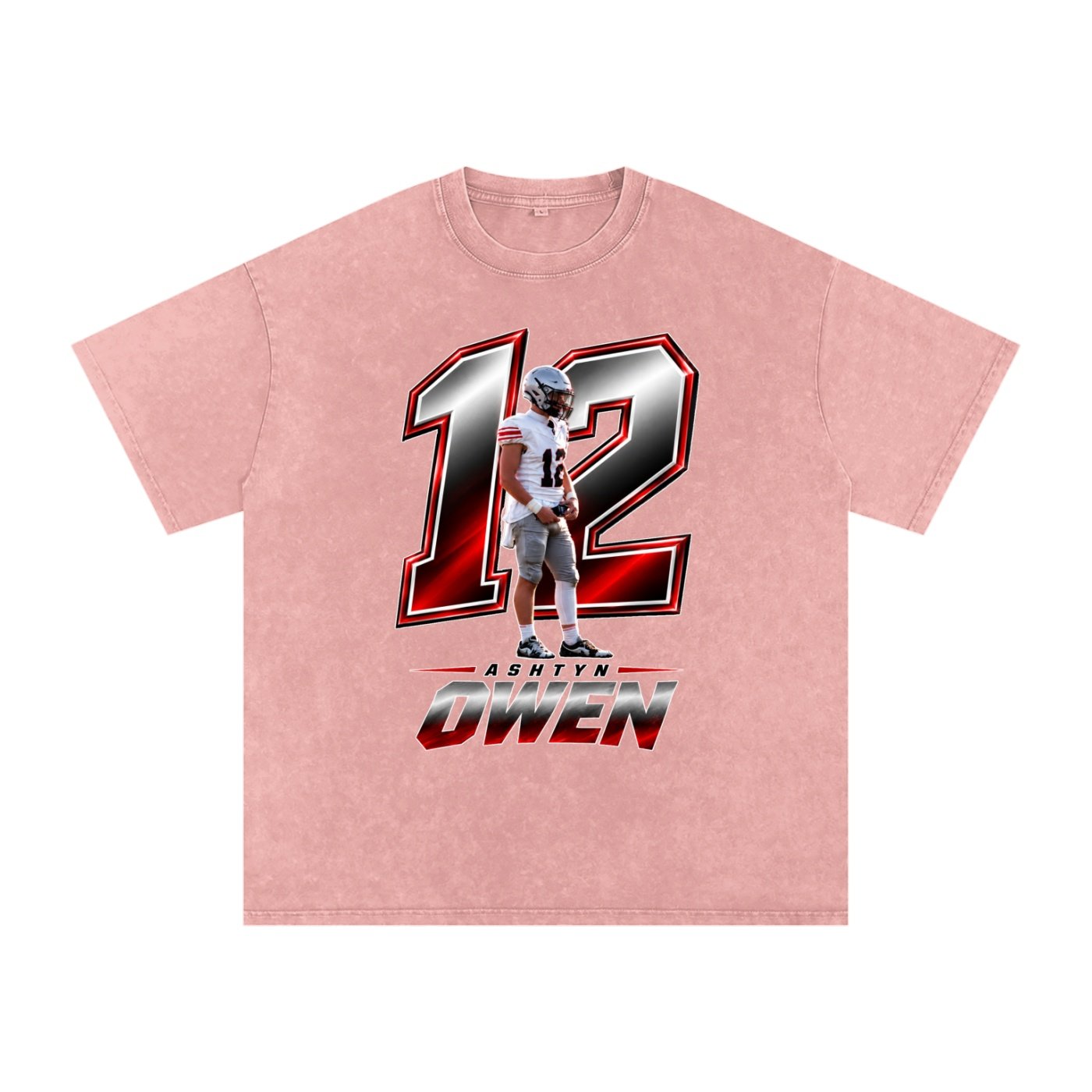 Ashtyn Owen Snow Washed Oversized TEE - Image 5