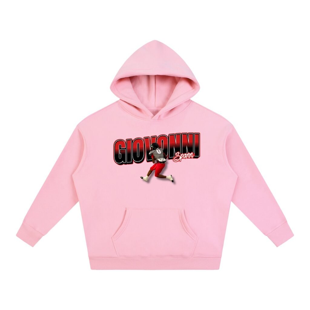 Giovonni Spann  Oversize Fleeced Hoodie