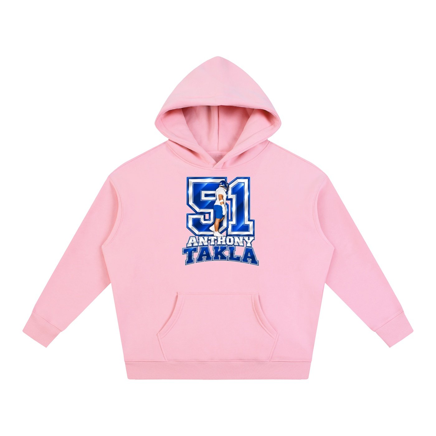 Anthony Takla Oversize Fleeced Hoodie - Image 5