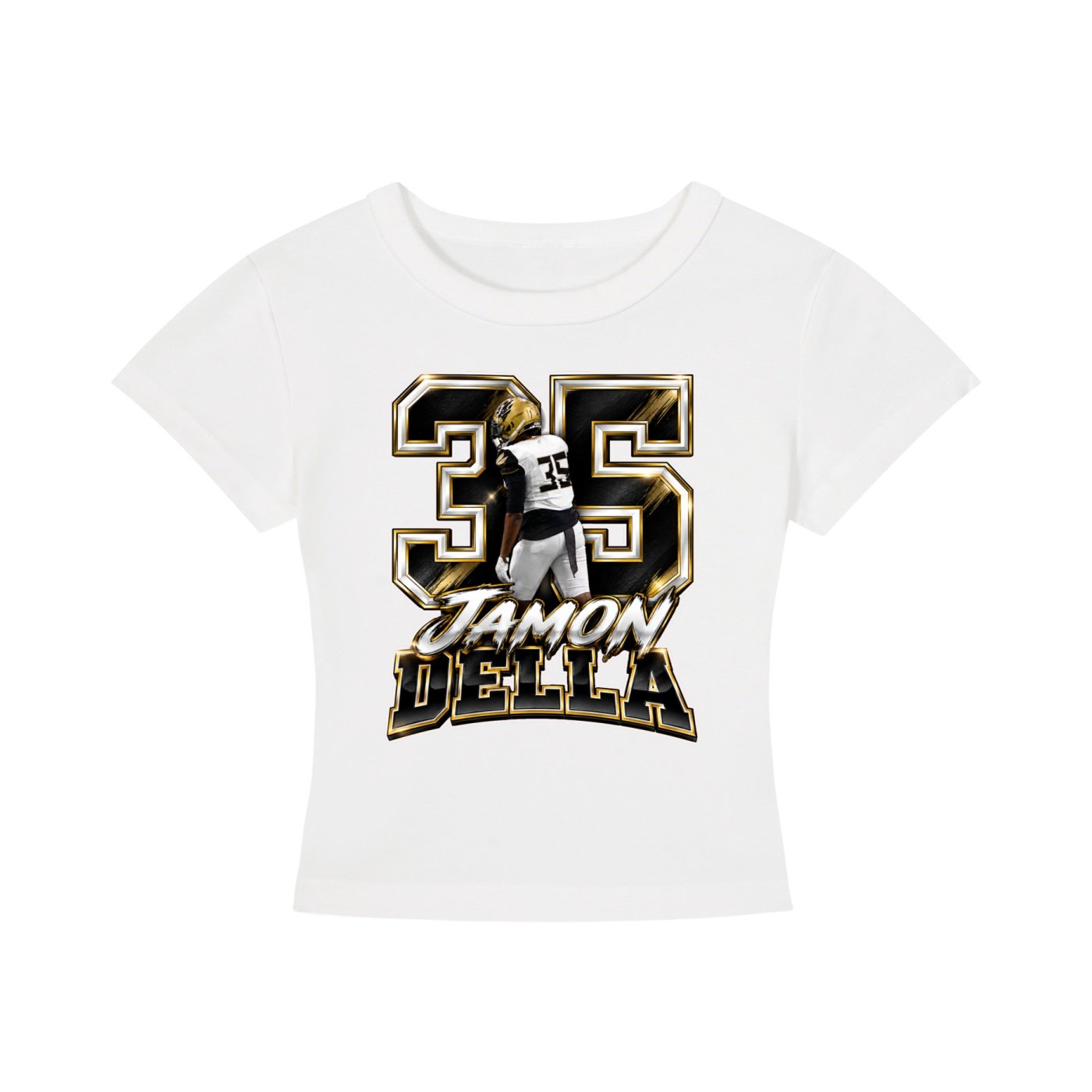 Jamon Della  Women's CropTop - Image 2