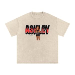 Ashley Boswell Snow Washed Oversized TEE - Image 2