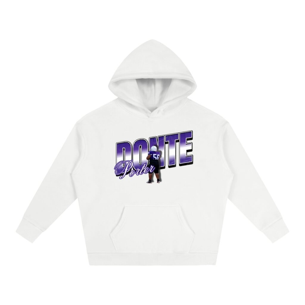 Donte Porter ll Oversize Fleeced Hoodie