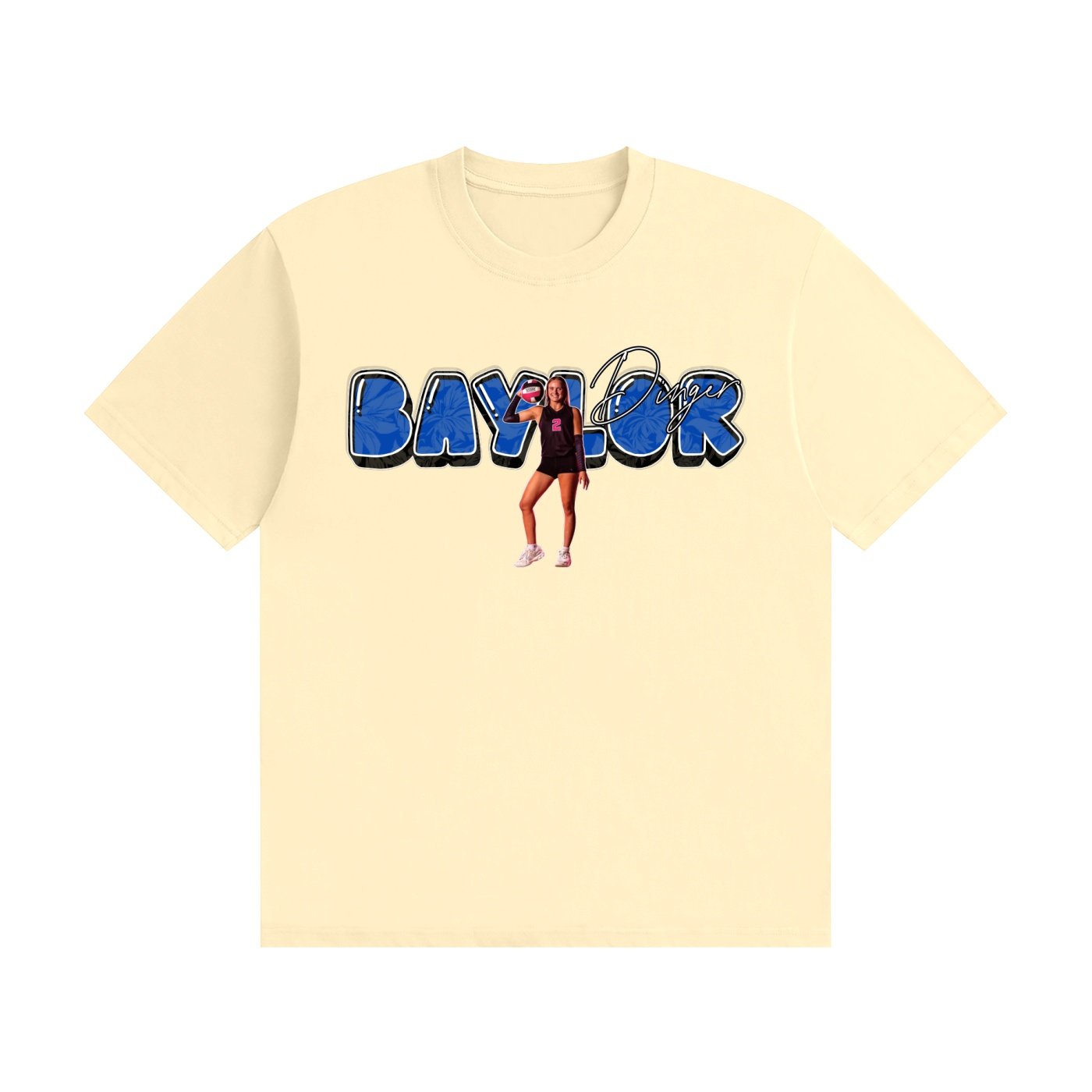 Baylor dinger Unisex Cotton T-Shirt - Image 3