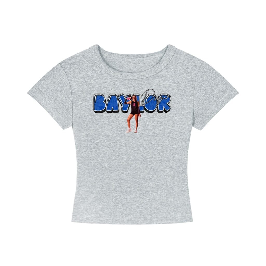 Baylor dinger Women's CropTop