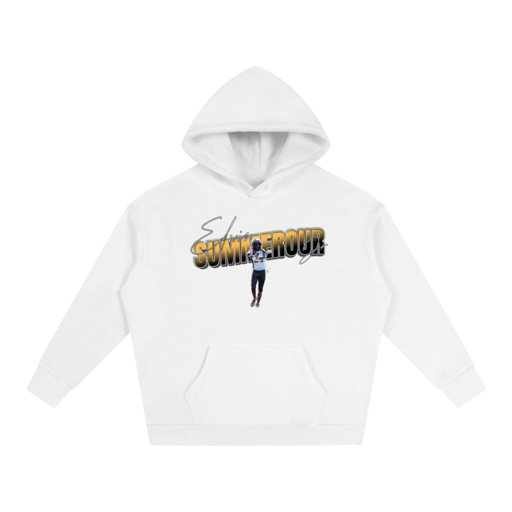 Edwin summerour jr Oversize Fleeced Hoodie