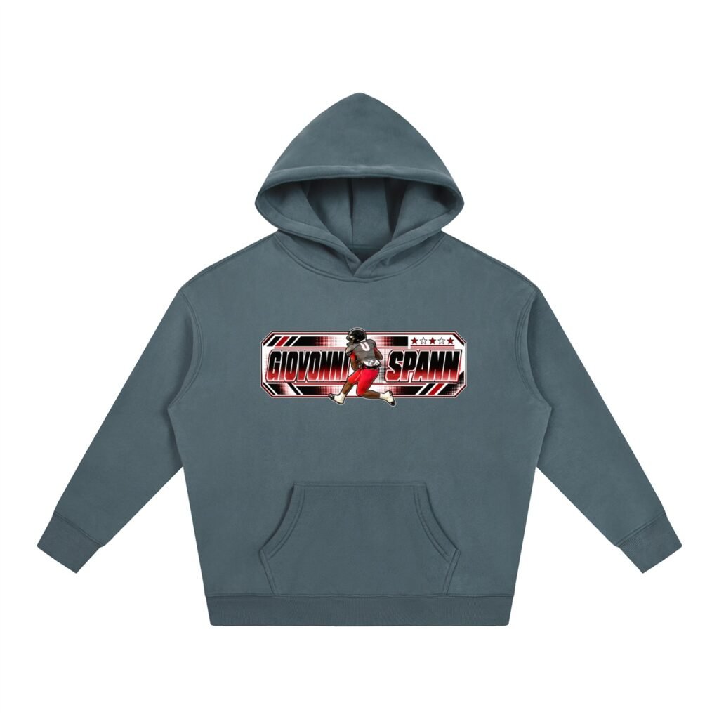 Giovonni Spann  Oversize Fleeced Hoodie
