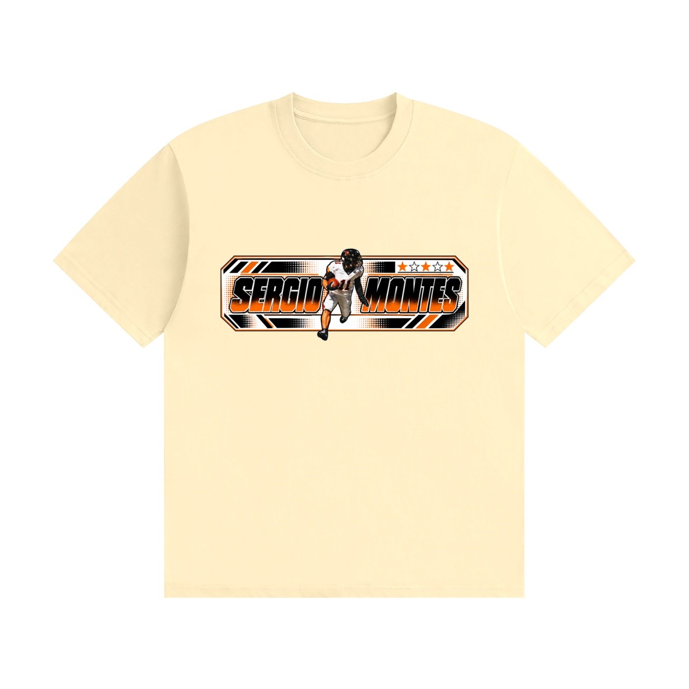 Sergio Montes  Unisex Cotton T-Shirt - Image 3