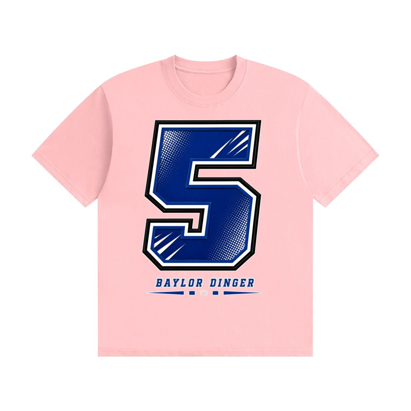 Baylor dinger Unisex Cotton T-Shirt - Image 4