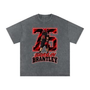 Braylin Brantley Snow Washed Oversized TEE - Image 4