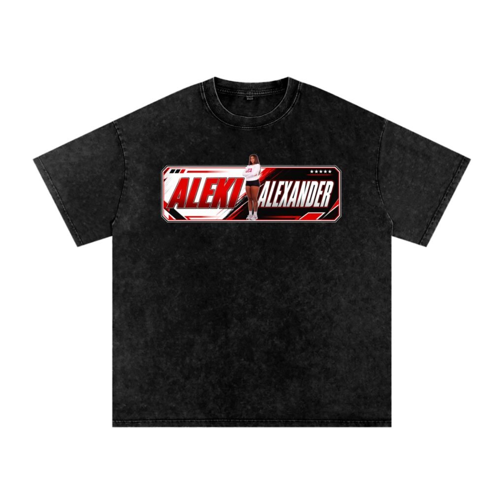 Aleki Alexander Snow Washed Oversized TEE