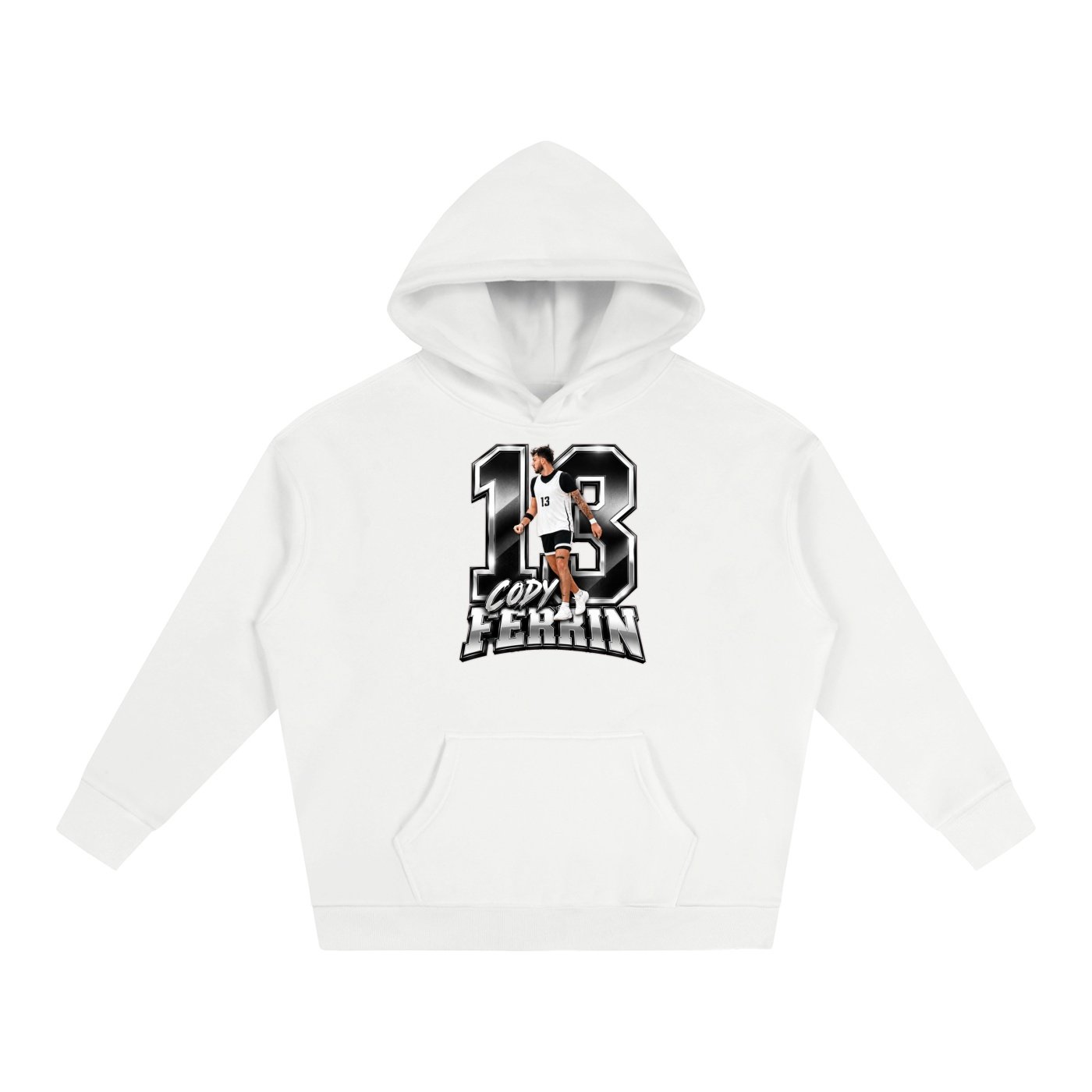 Cody Ferrin  Oversize Fleeced Hoodie - Image 2