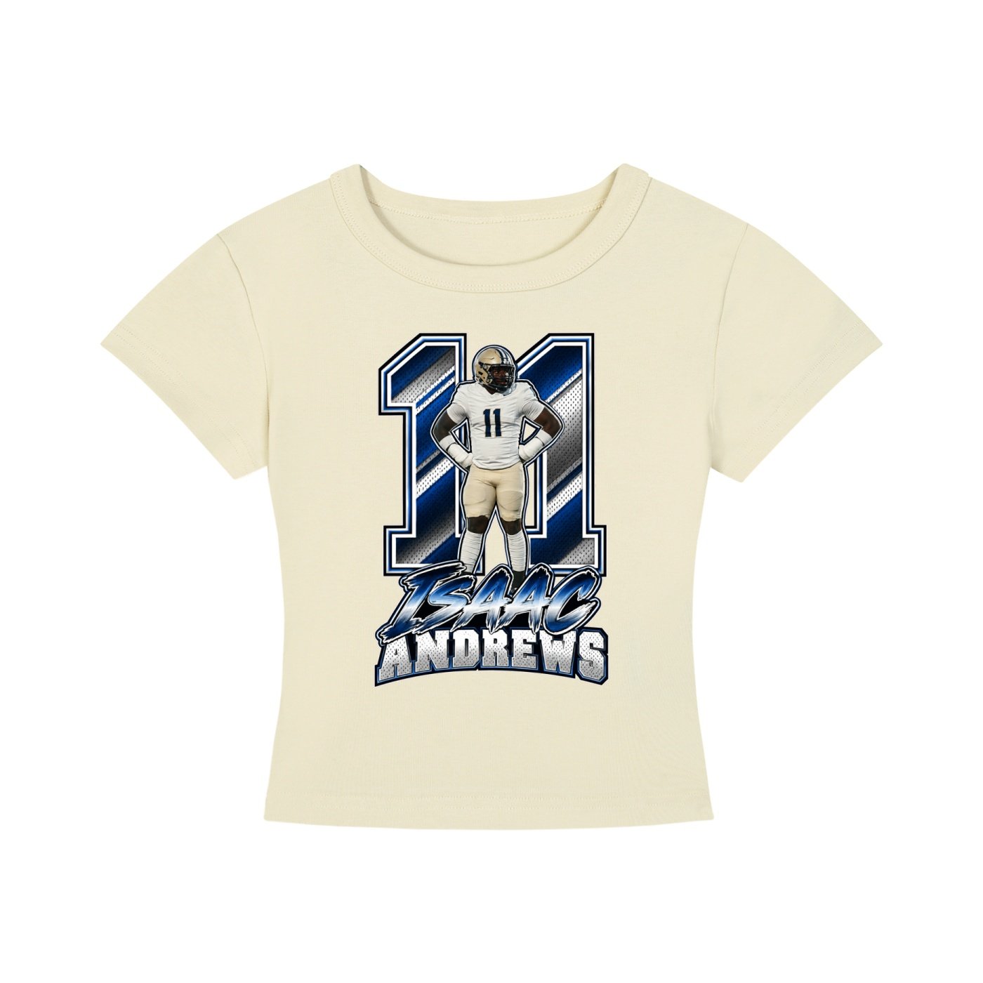 Isaac Andrews  Women's CropTop - Image 4
