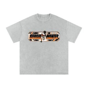 Sergio Montes  Snow Washed Oversized TEE - Image 3