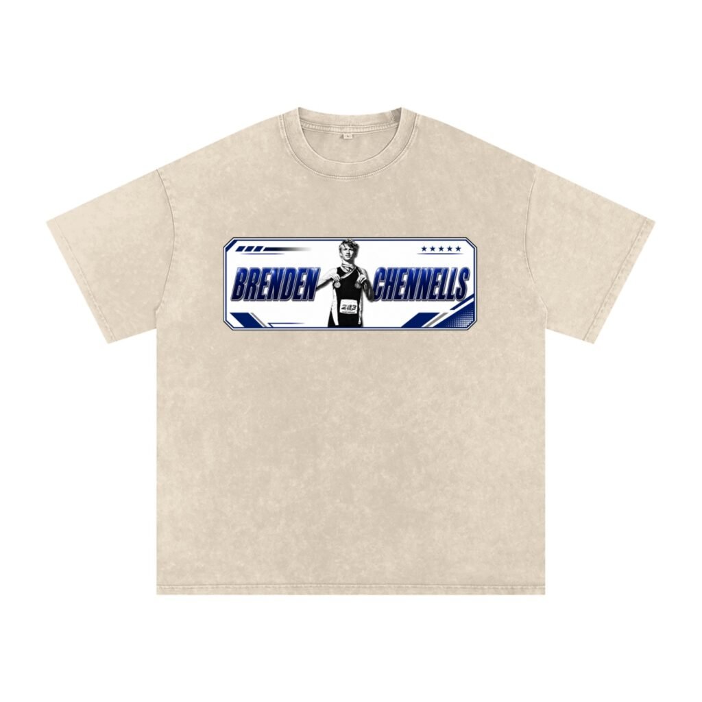 Brendon Chennells Snow Washed Oversized TEE