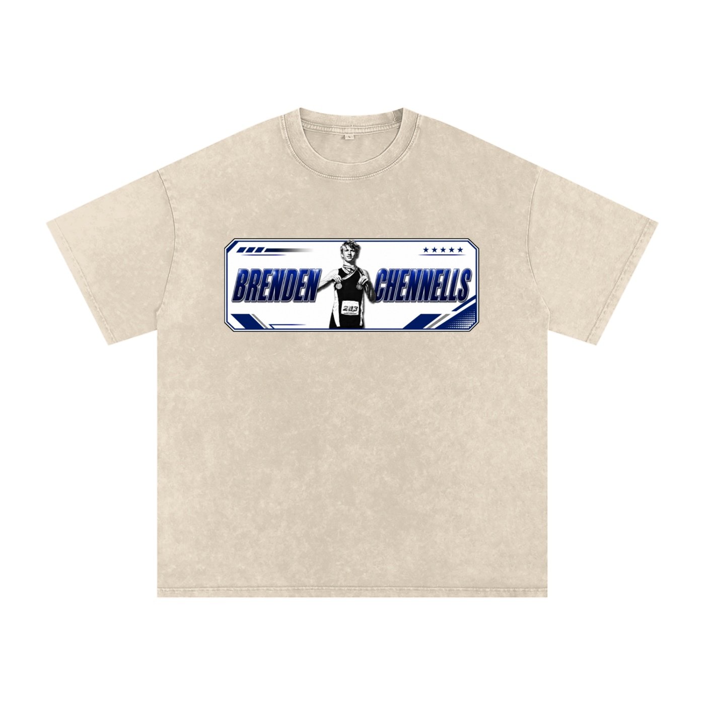 Brendon Chennells Snow Washed Oversized TEE - Image 2