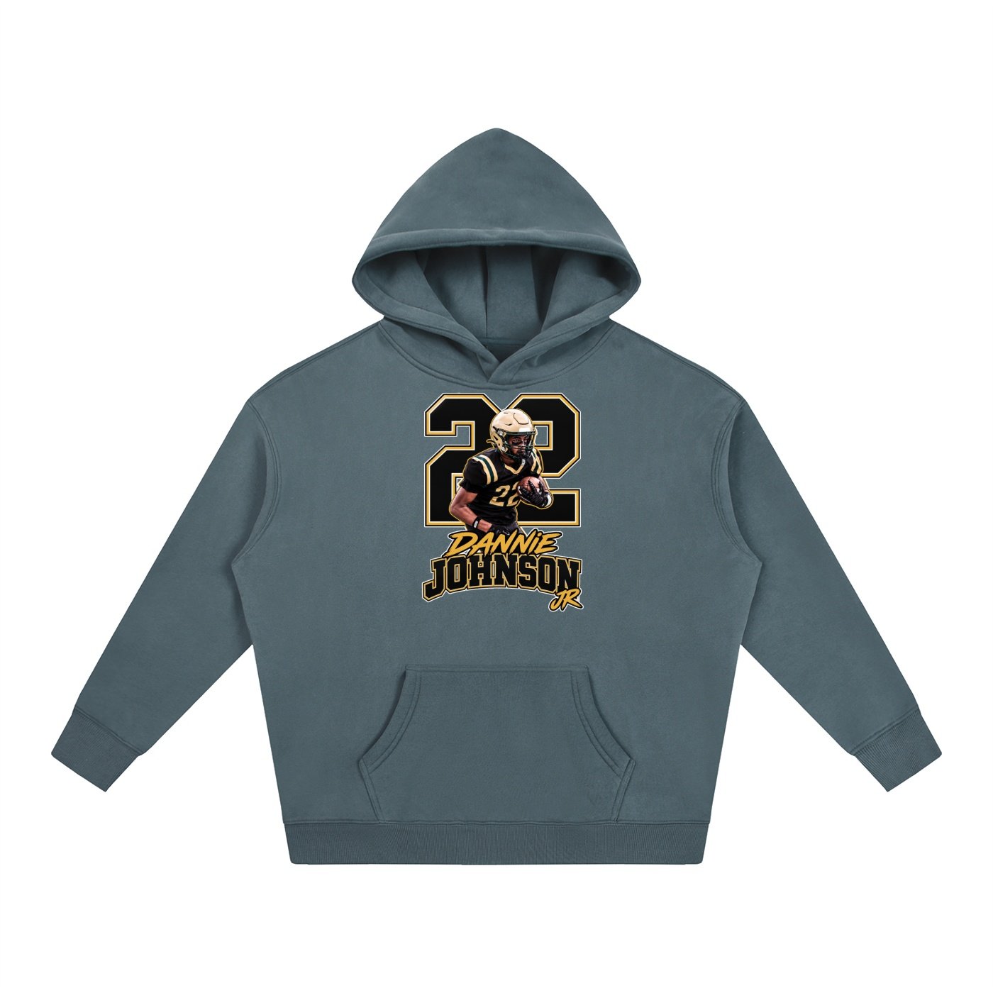 Dannie Johnson jr Oversize Fleeced Hoodie - Image 4