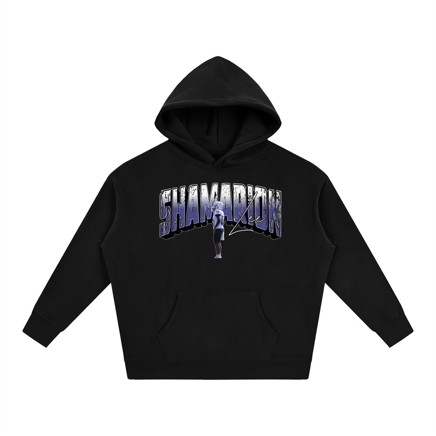 Shamarion Lee Oversize Fleeced Hoodie - Image 1