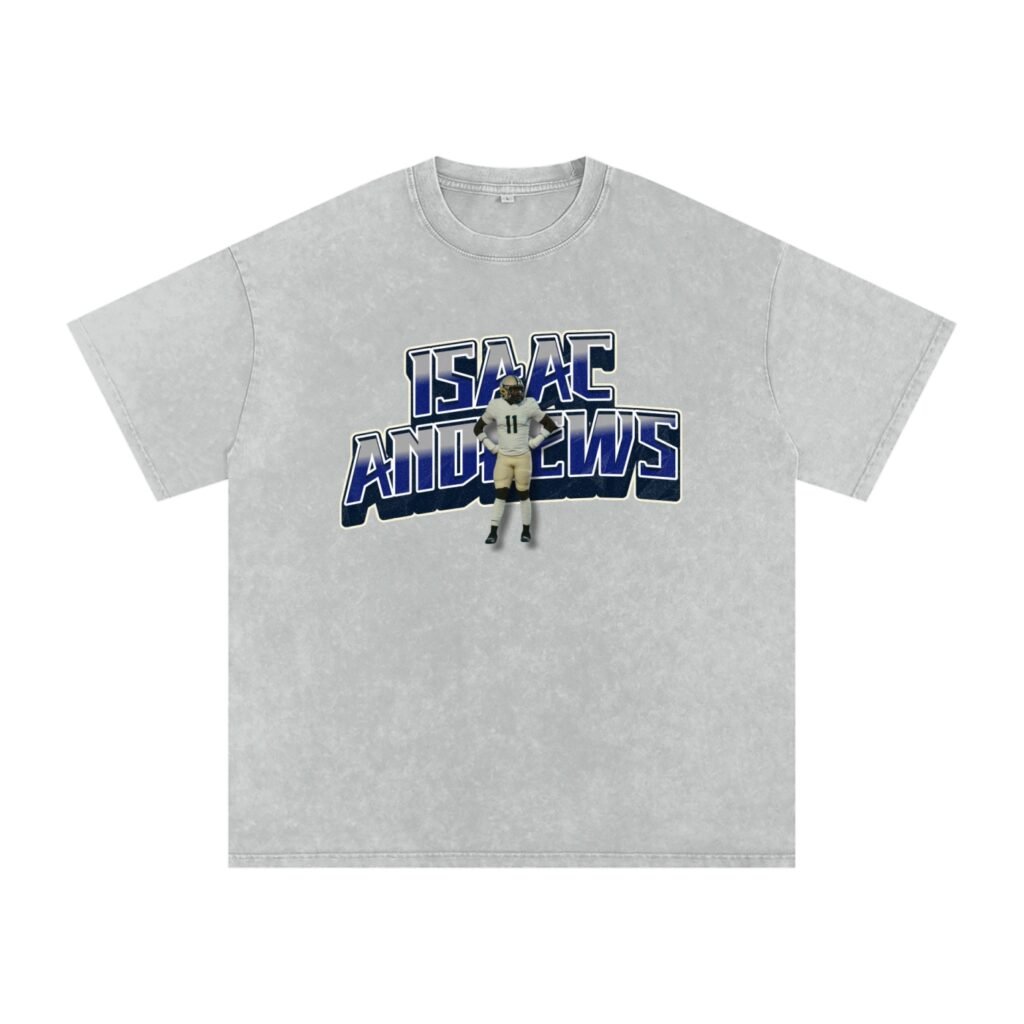 Isaac Andrews  Snow Washed Oversized TEE