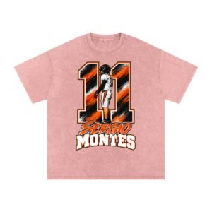 Sergio Montes Snow Washed Oversized TEE - Image 5