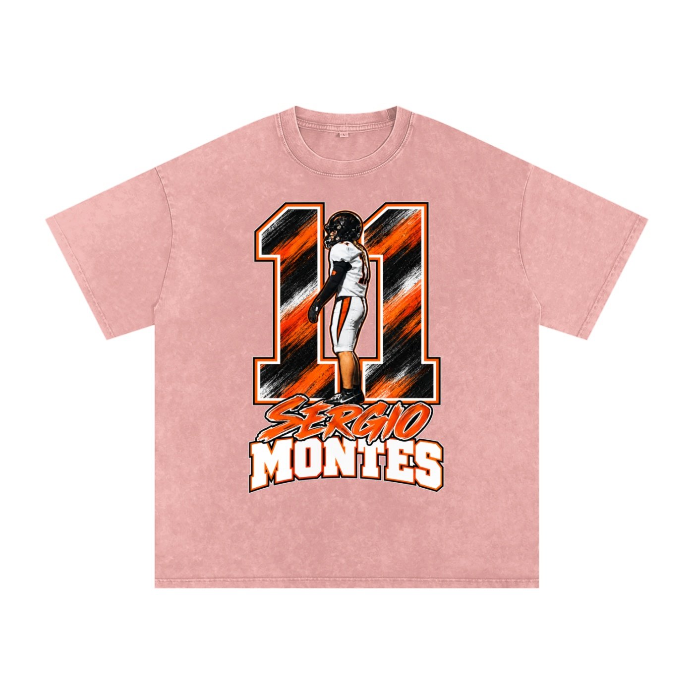Sergio Montes  Snow Washed Oversized TEE - Image 5
