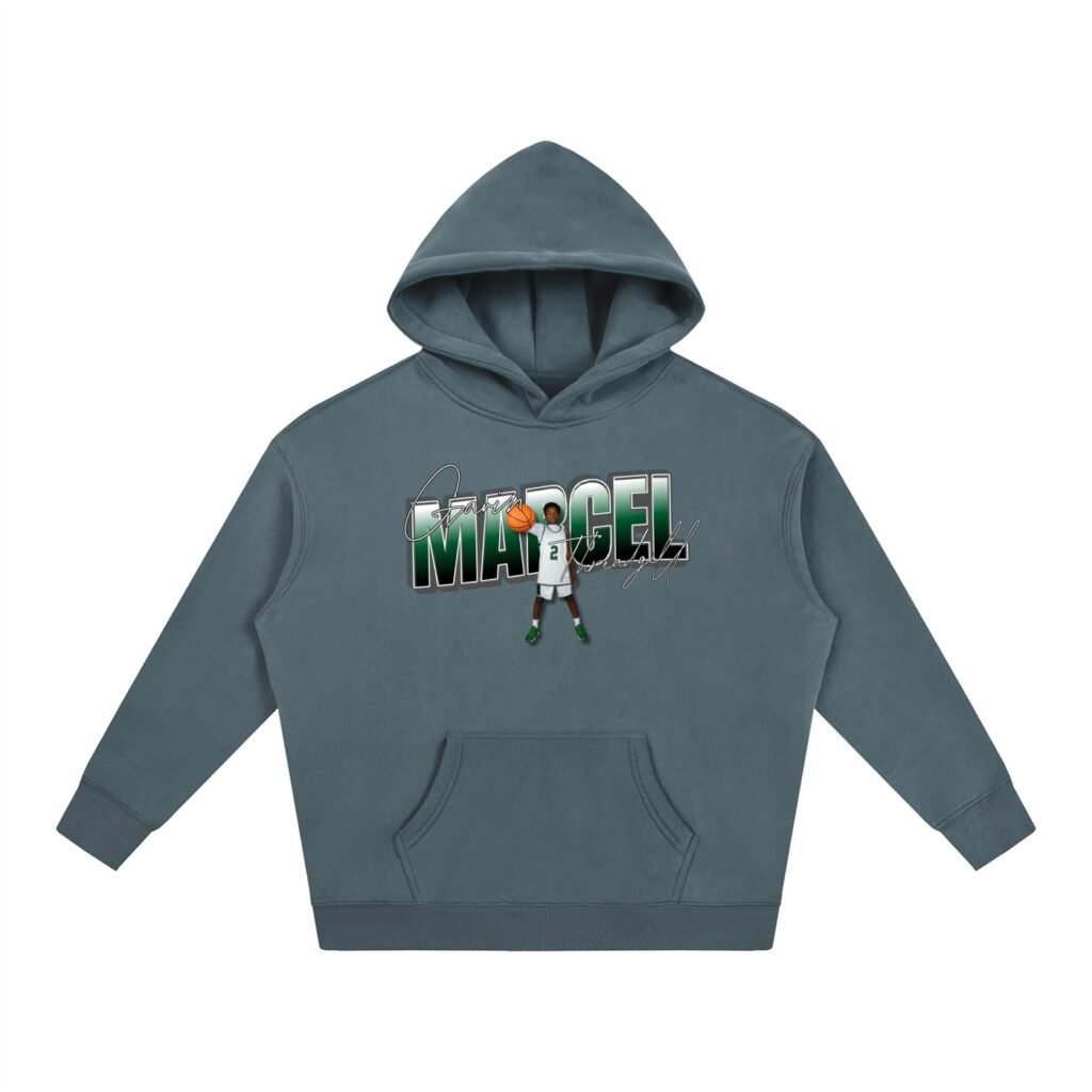 Gavin Marcel Threadgill  Oversize Fleeced Hoodie