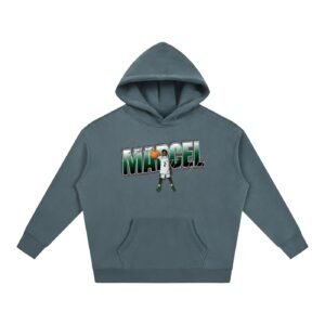 Gavin Marcel Threadgill  Oversize Fleeced Hoodie - Image 4