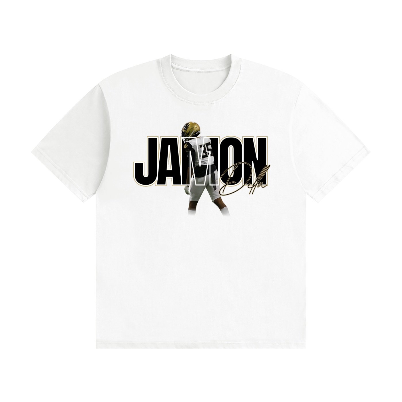 Jamon Della  Unisex Cotton T-Shirt - Image 2