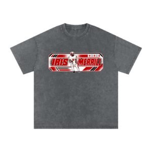 Iris Merrill Snow Washed Oversized TEE - Image 4