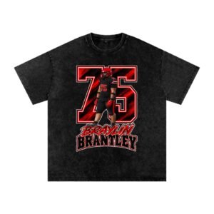 Braylin Brantley Snow Washed Oversized TEE - Image 1