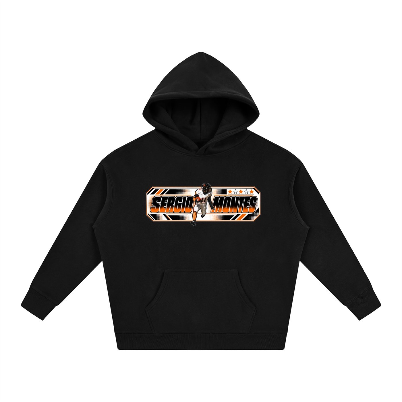 Sergio Montes  Oversize Fleeced Hoodie - Image 1