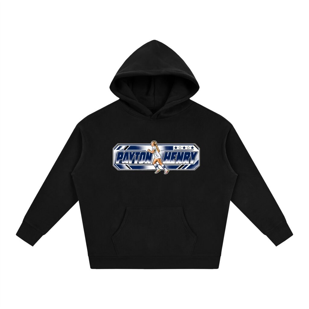 Payton Henry Oversize Fleeced Hoodie