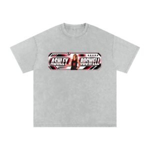 Ashley Boswell Snow Washed Oversized TEE - Image 3