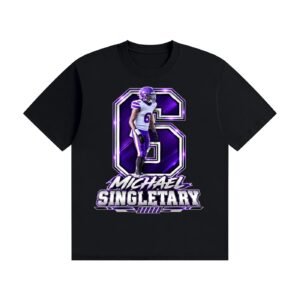 Michael Singletary Unisex Cotton T-Shirt - Image 1