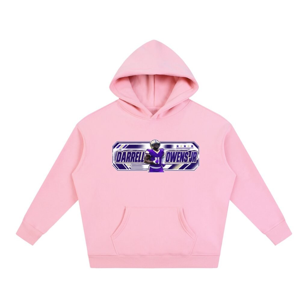 Darrell owens jr Oversize Fleeced Hoodie
