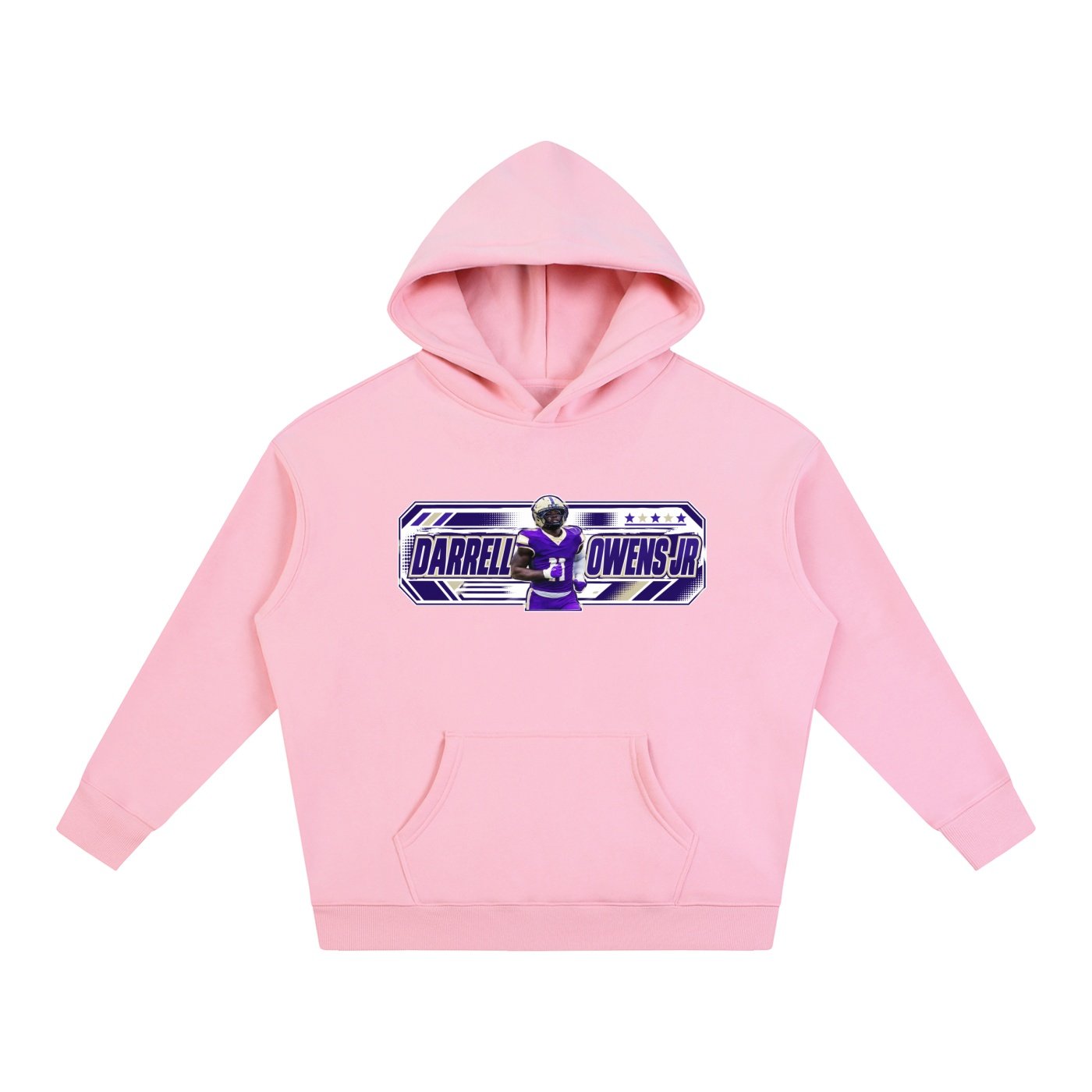 Darrell owens jr Oversize Fleeced Hoodie - Image 5