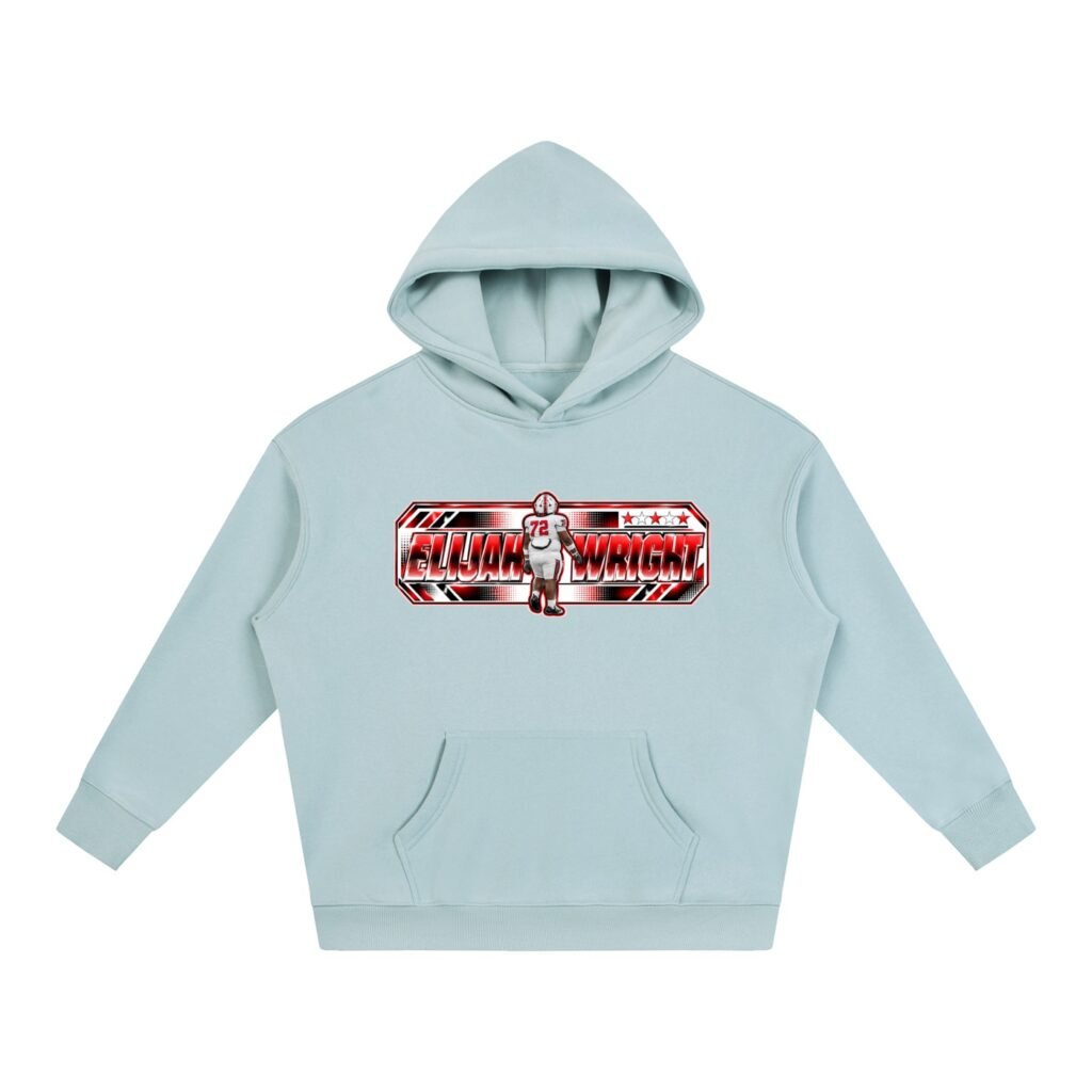 Elijah Wright  Oversize Fleeced Hoodie