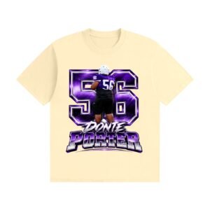 Donte Porter ll Unisex Cotton T-Shirt - Image 3