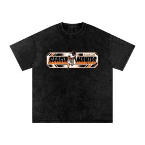Sergio Montes  Snow Washed Oversized TEE - Image 1