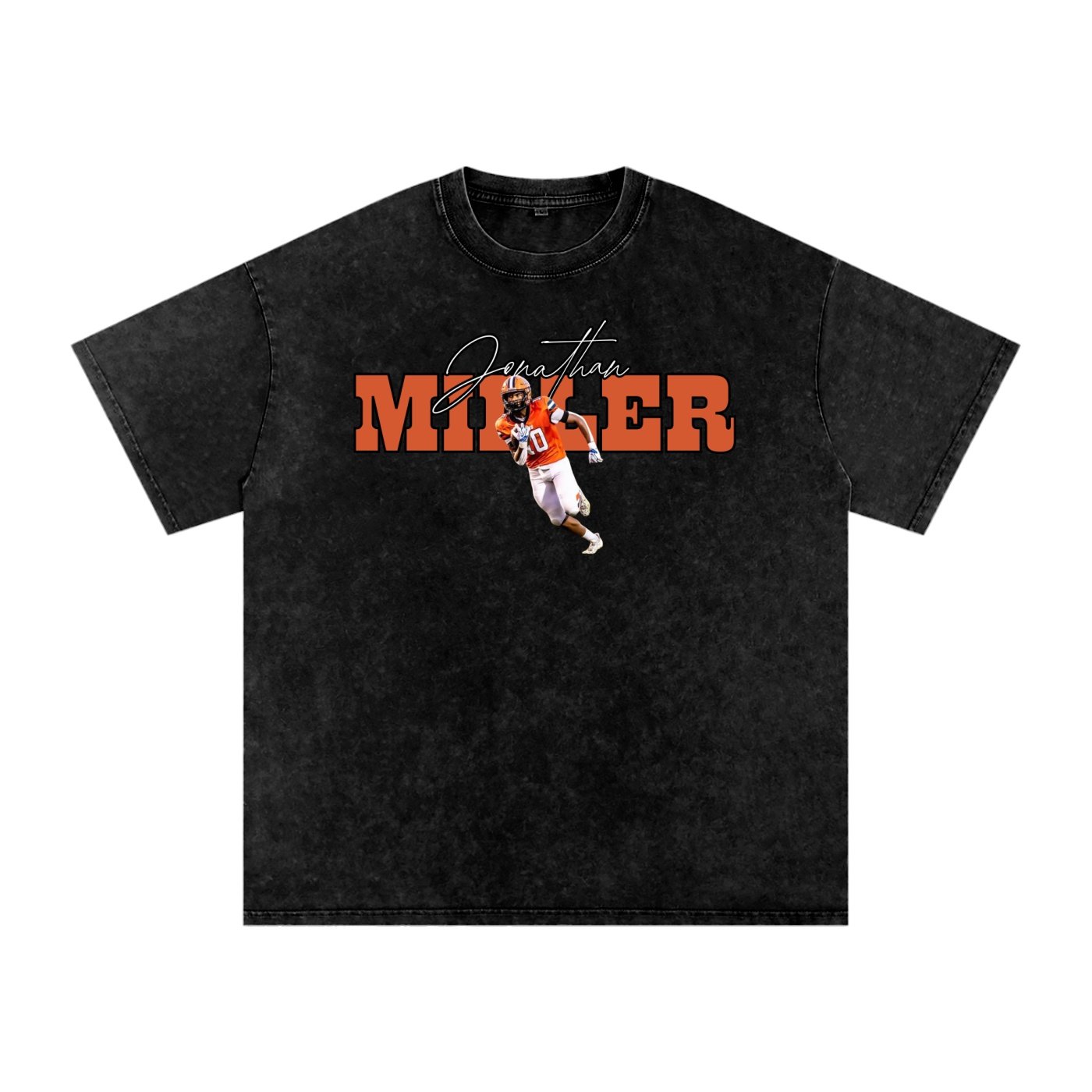 Jonathan Miller Snow Washed Oversized TEE - Image 1