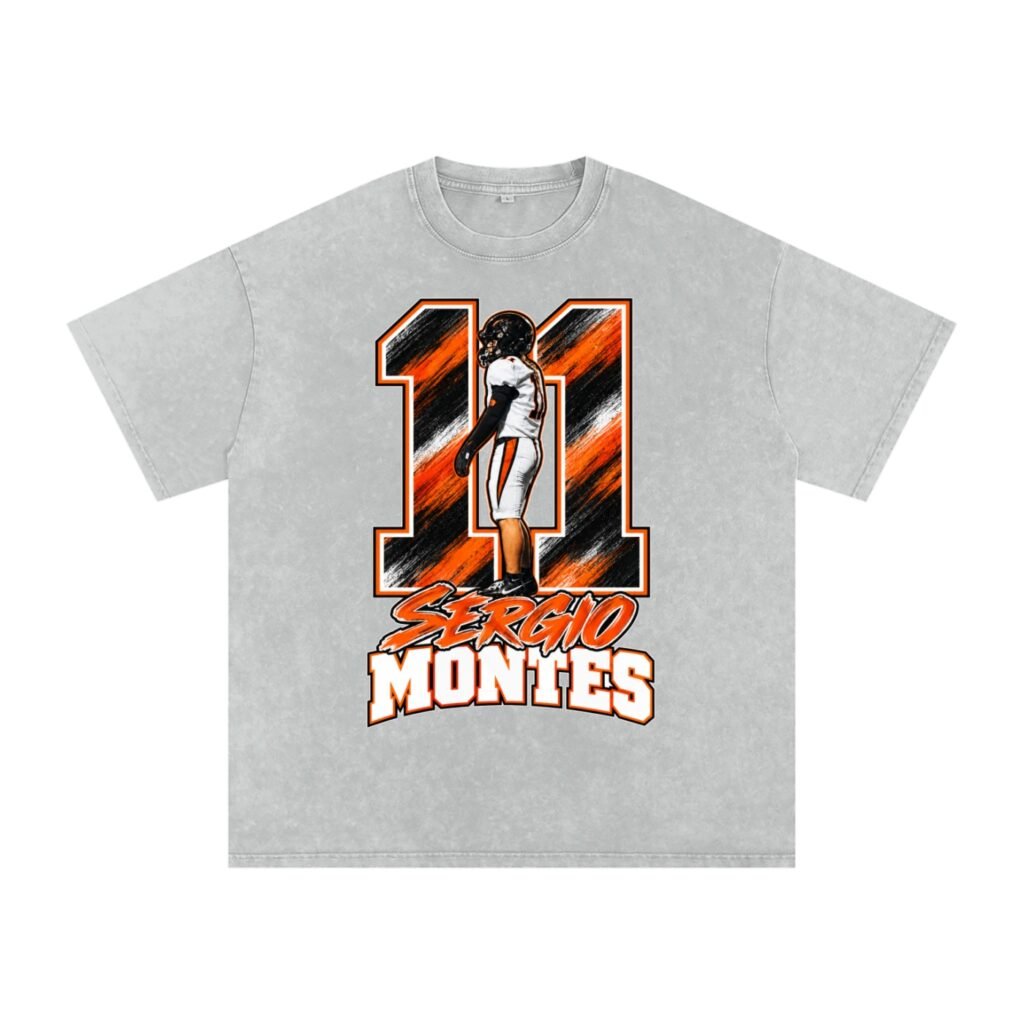 Sergio Montes Snow Washed Oversized TEE