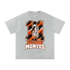 Sergio Montes Snow Washed Oversized TEE - Image 3