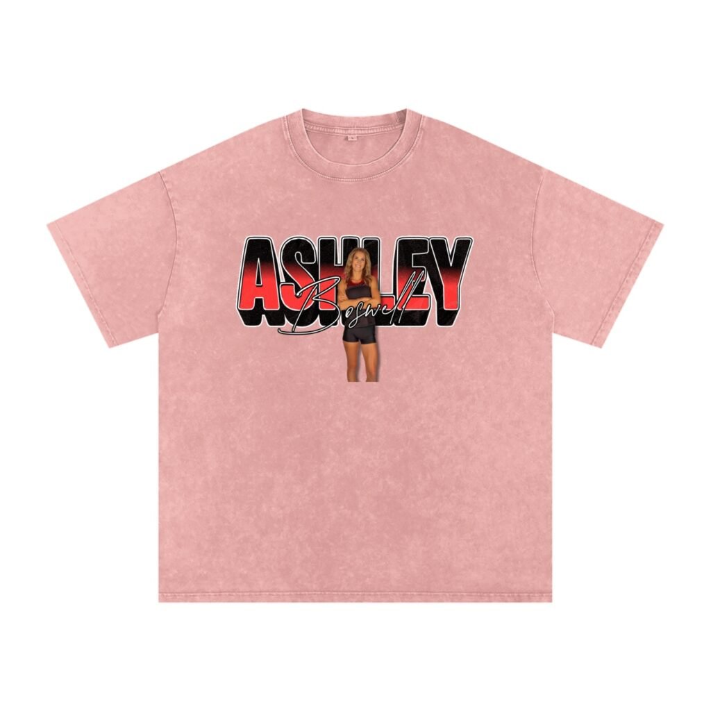 Ashley Boswell Snow Washed Oversized TEE