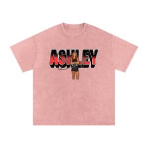 Ashley Boswell Snow Washed Oversized TEE - Image 5