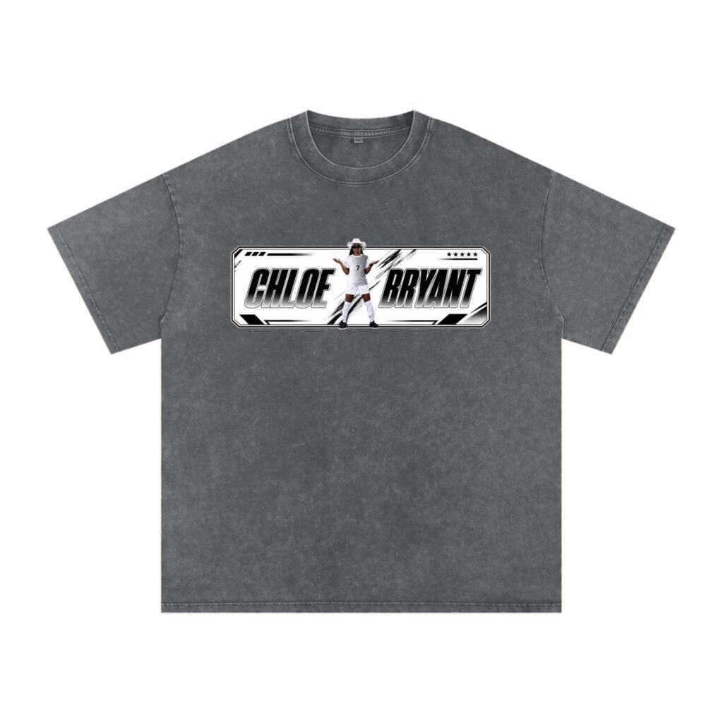Chloe Bryant Snow Washed Oversized TEE