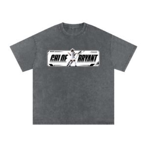 Chloe Bryant Snow Washed Oversized TEE - Image 4