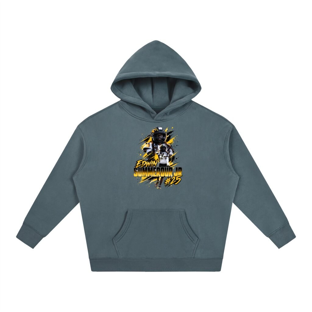 Edwin summerour jr Oversize Fleeced Hoodie