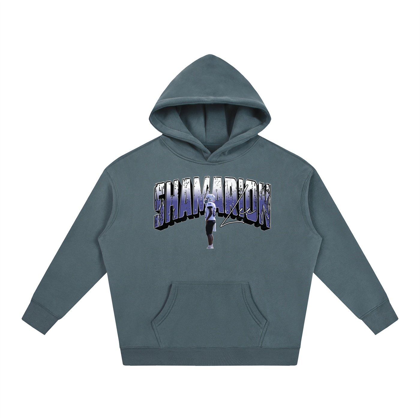 Shamarion Lee Oversize Fleeced Hoodie - Image 4
